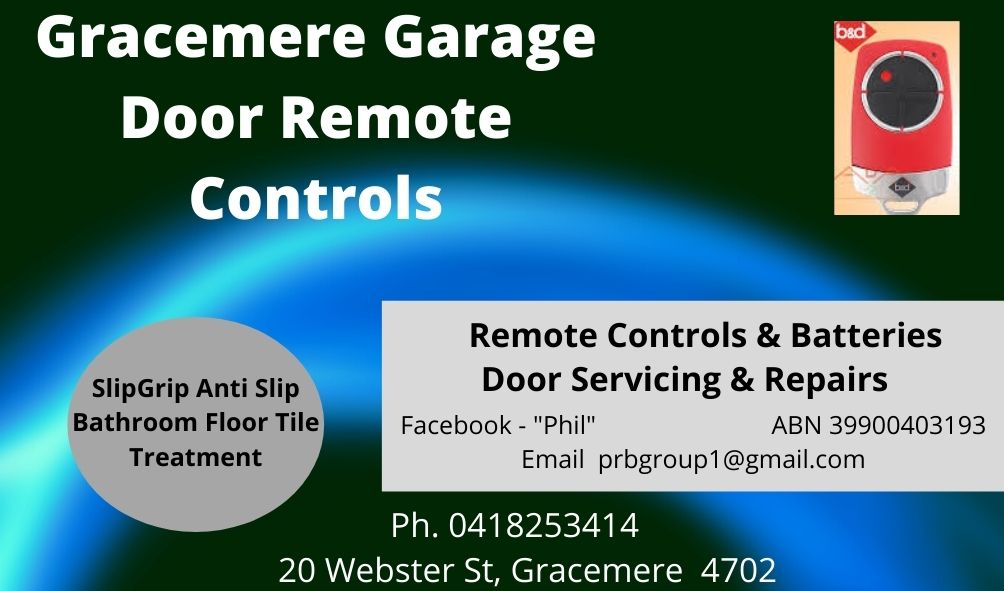Gracemere Garage Door Remote Controls | 20 Webster St, Gracemere QLD 4702, Australia | Phone: 0418 253 414