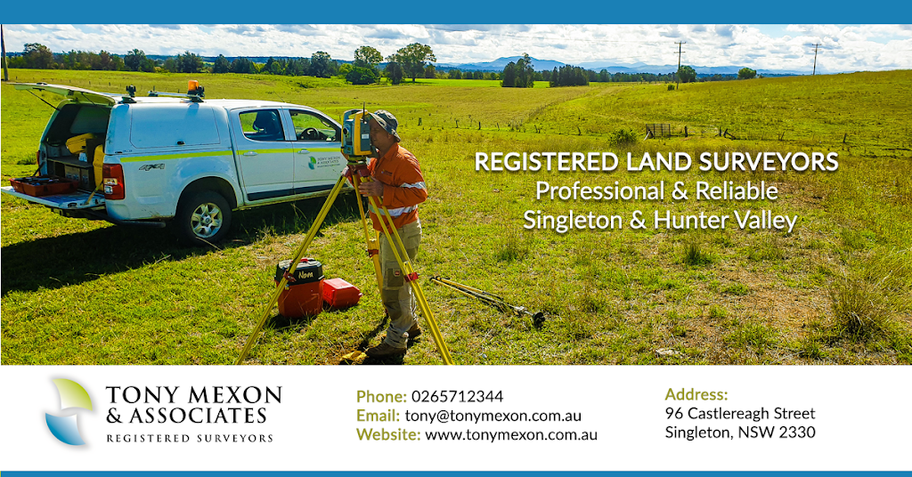 Tony Mexon & Associates |  | 96 Castlereagh St, Singleton NSW 2330, Australia | 0265712344 OR +61 2 6571 2344