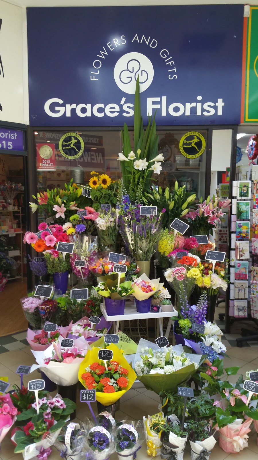 Graces Sweet Violets | Shop 4/1380 Pacific Hwy, Turramurra NSW 2074, Australia | Phone: (02) 9449 8615
