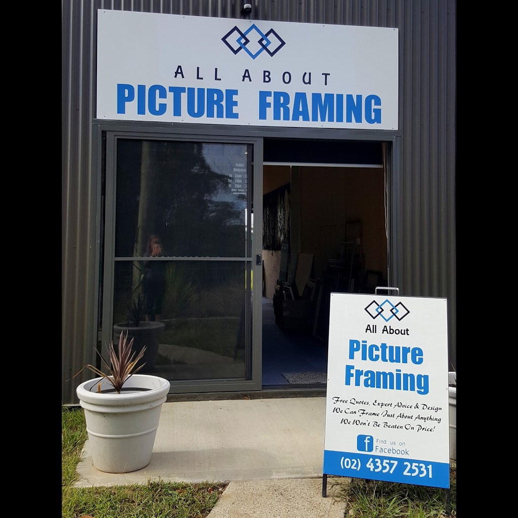 All About Picture Framing | store | 1183 Hue Hue Rd, Wyee NSW 2259, Australia | 0243572531 OR +61 2 4357 2531