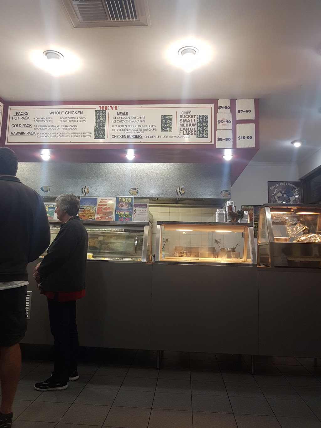 Jans Fish Chips Chickery | meal takeaway | Scottys Corner Cnr Diagonal Rd & Cliff St Road, Glenelg East SA 5045, Australia | 0882953833 OR +61 8 8295 3833