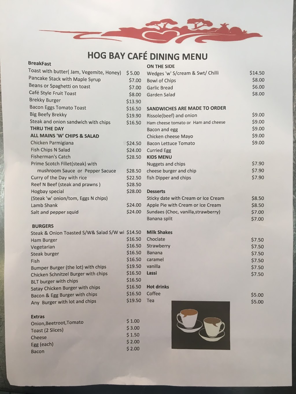 Hog Bay Cafe | cafe | 52 Thomas Wilson Street, Penneshaw SA 5222, Australia | 0885531500 OR +61 8 8553 1500