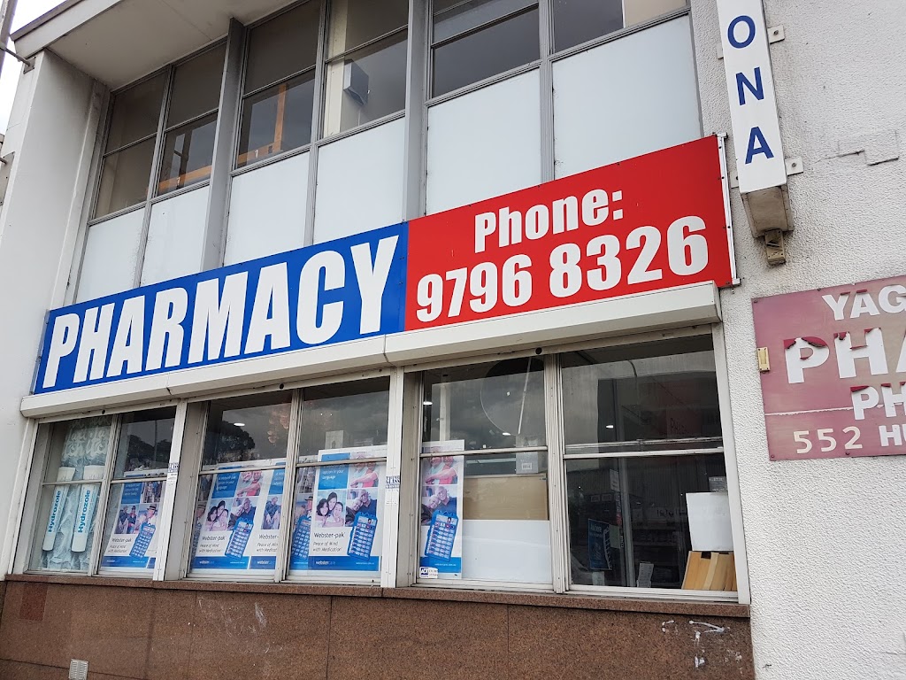 Yagoona 7 Day Pharmacy | pharmacy | 552 Hume Hwy, Yagoona NSW 2199, Australia | 0297968326 OR +61 2 9796 8326