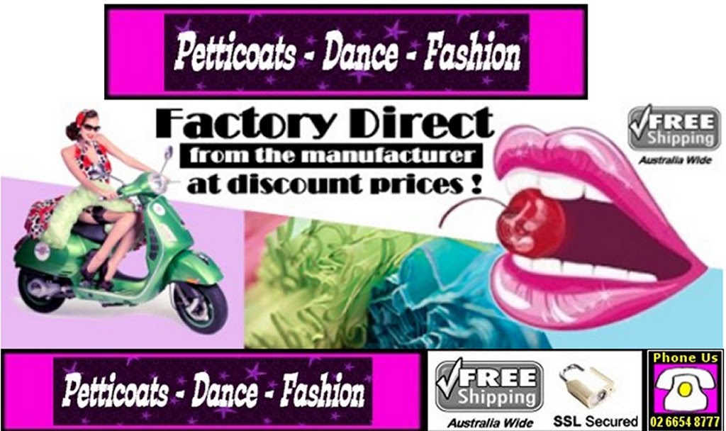 Petticoats Dance Fashion | clothing store | Lakes Rd, Woolgoolga NSW 2456, Australia | 0266548777 OR +61 2 6654 8777