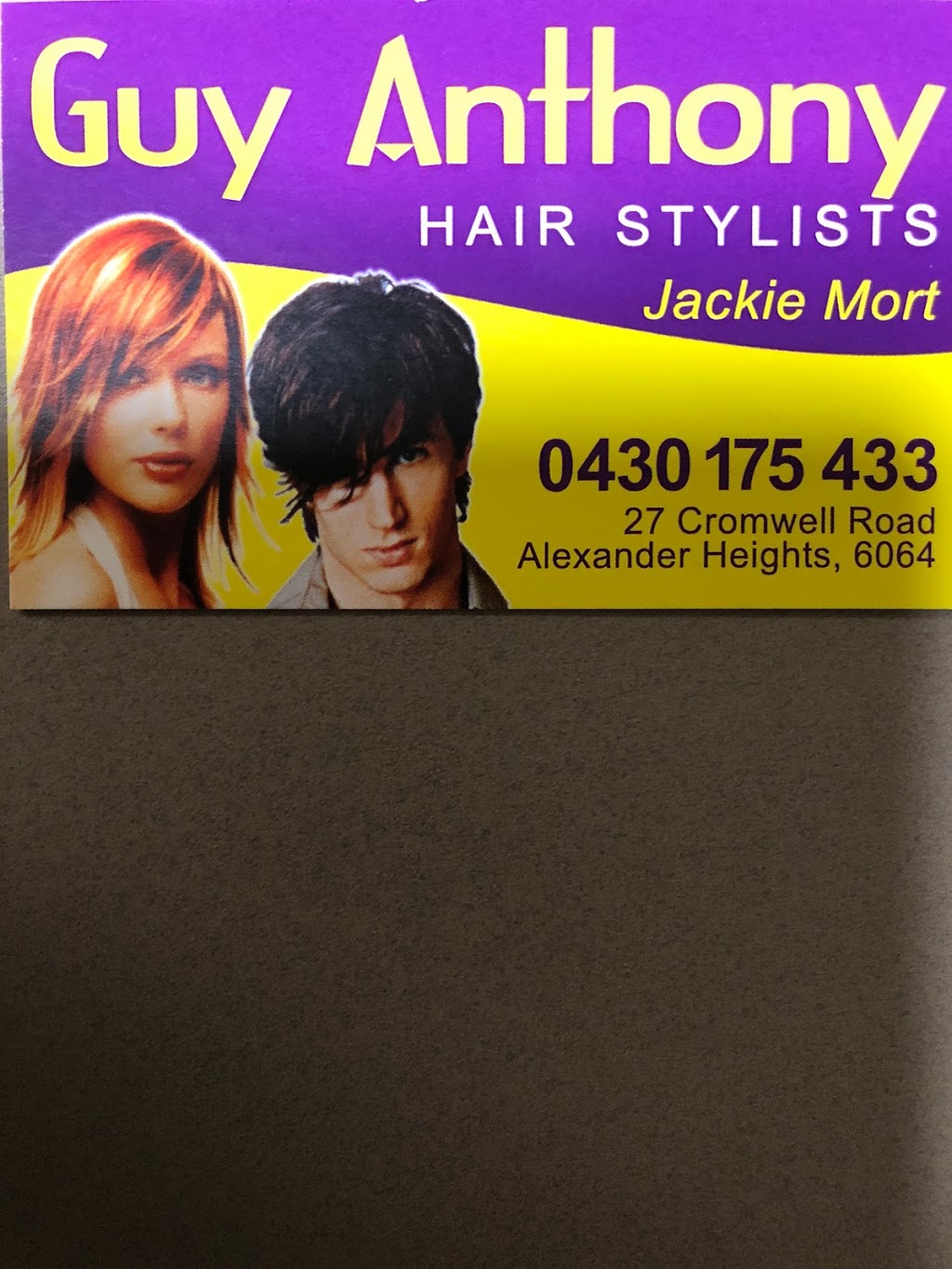 Guy Anthony Hairstylist | hair care | 27 Cromwell Rd, Alexander Heights WA 6064, Australia | 0430175433 OR +61 430 175 433