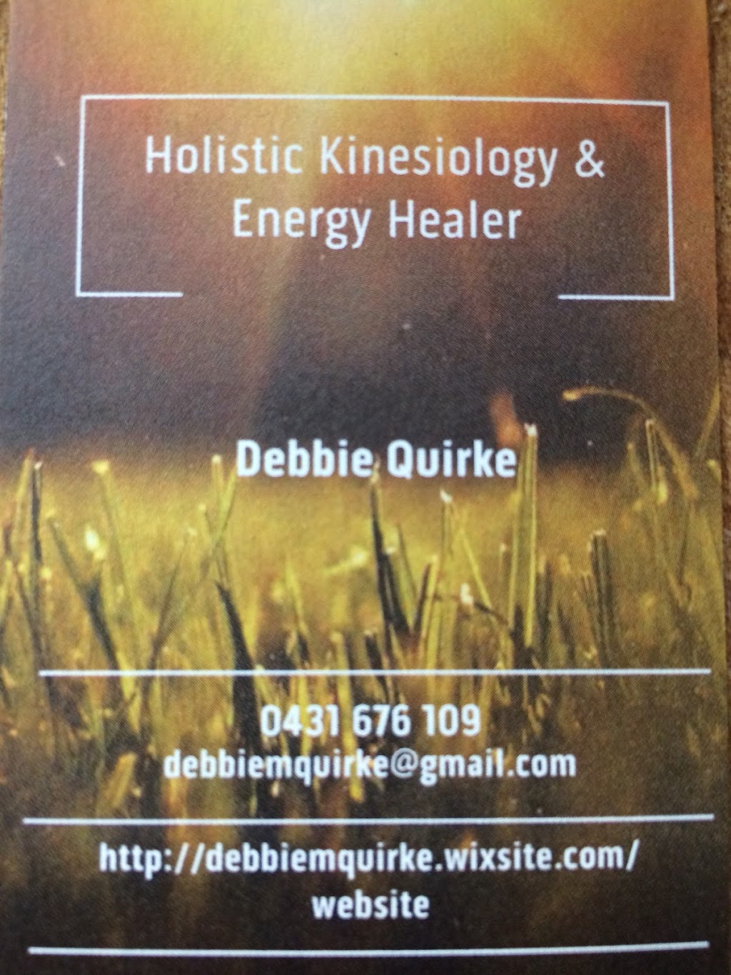 Debbie Quirke Holistic Kinesiology & Energy Healer | health | 185 Park Ave, Kotara NSW 2289, Australia | 0431676109 OR +61 431 676 109