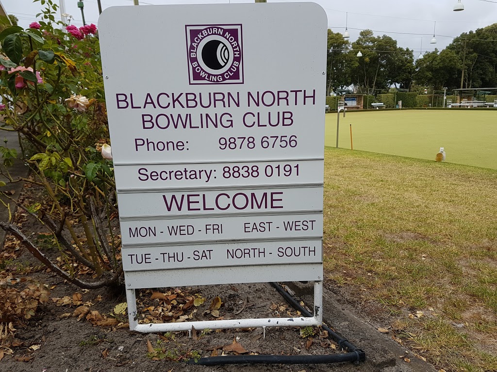 Blackburn North Bowling Club | bowling alley | 93 Springfield Rd, Blackburn North VIC 3130, Australia | 0398786756 OR +61 3 9878 6756