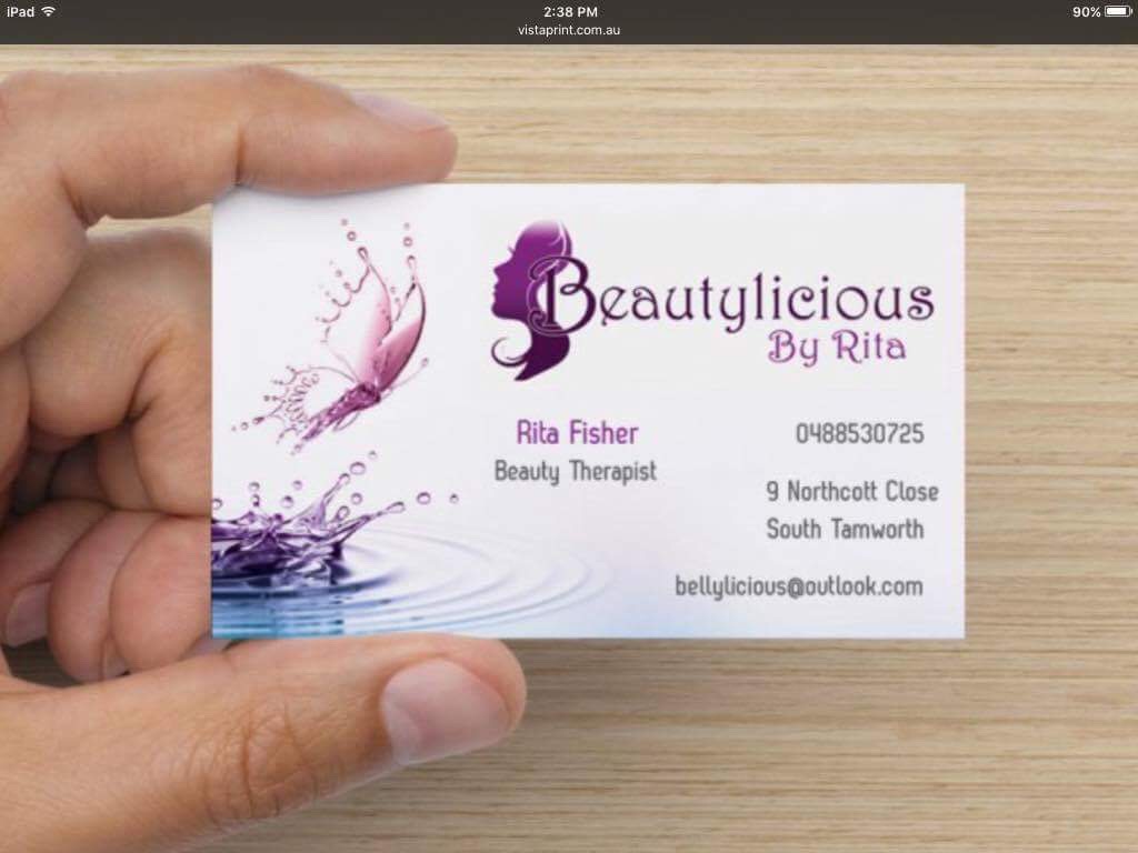 Beautylicious By Rita | beauty salon | 9 Northcott Cl, South Tamworth NSW 2340, Australia | 0488530725 OR +61 488 530 725
