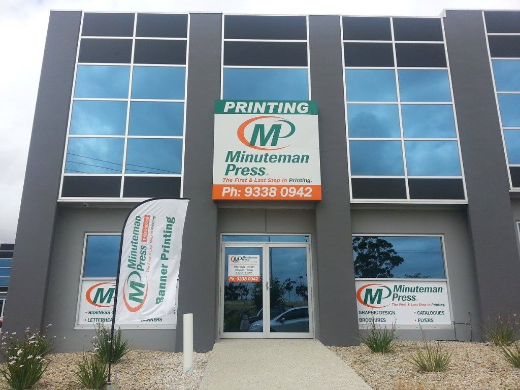 Minuteman Press Tullamarine | store | 1/189B S Centre Rd, Tullamarine VIC 3043, Australia | 0393380942 OR +61 3 9338 0942