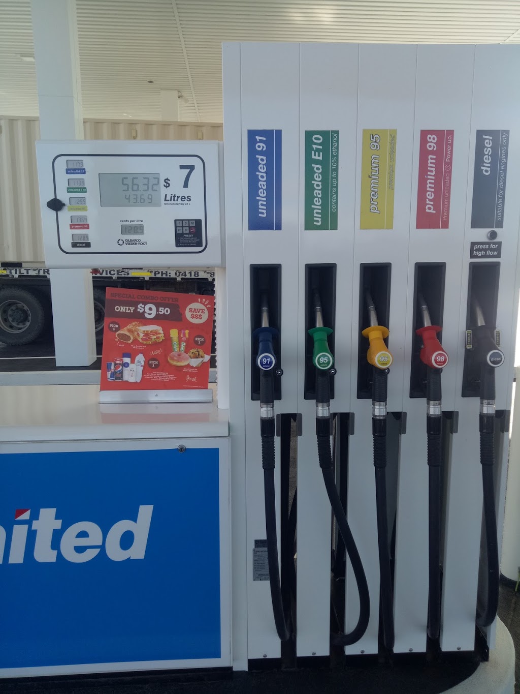 United Petroleum | gas station | Corner Bridsons Road and, Bruce Hwy, Bowen QLD 4805, Australia | 0730362886 OR +61 7 3036 2886
