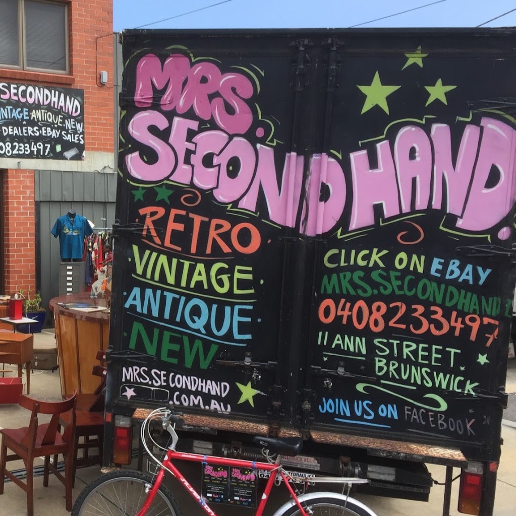 Mrs.Secondhand | store | 11 Ann St, Brunswick VIC 3056, Australia | 0408233497 OR +61 408 233 497