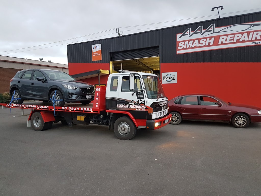 AAA Smash Repairs | car repair | 3/5 Parkinson St, Colac VIC 3250, Australia | 0352316622 OR +61 3 5231 6622