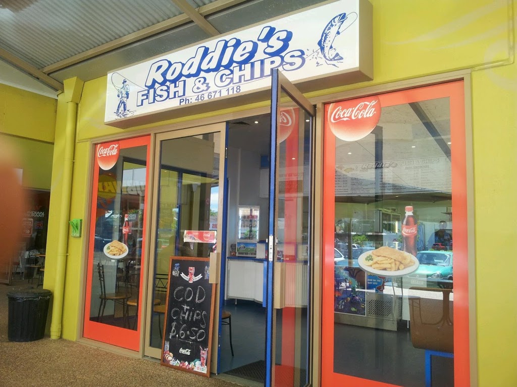 Roddies Fish & Chips | meal takeaway | 40 Albion St, Warwick QLD 4370, Australia | 0746671118 OR +61 7 4667 1118