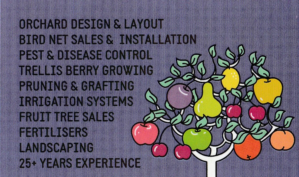 Orchard Design and Fruit Tree Services | food | Bunyip VIC 3815, Australia | 0431242065 OR +61 431 242 065