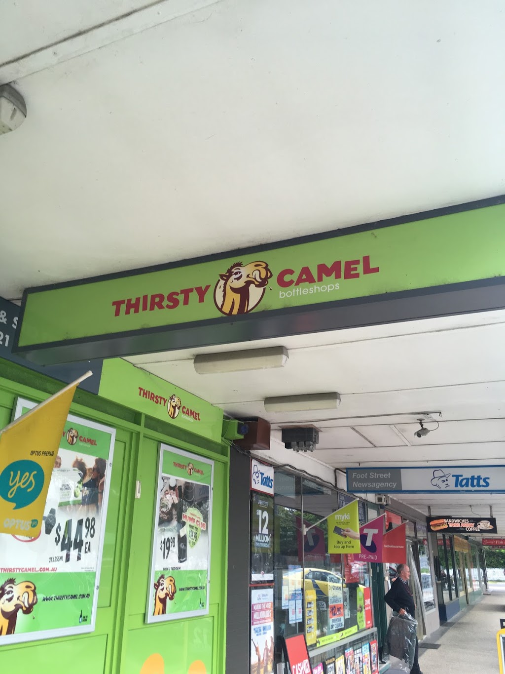 Thirsty Camel | store | 45 Foot St, Frankston VIC 3199, Australia | 0397833121 OR +61 3 9783 3121