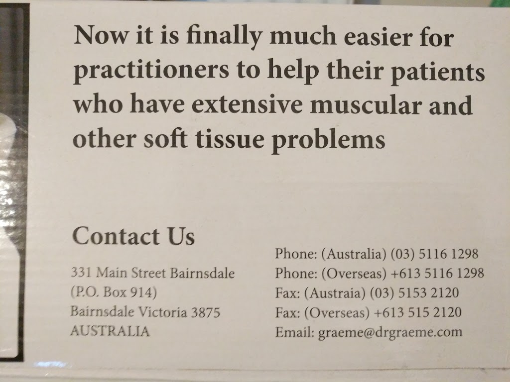 Blennerhassett Graeme Dr | 331 Main St, Bairnsdale VIC 3875, Australia | Phone: (03) 5153 1388