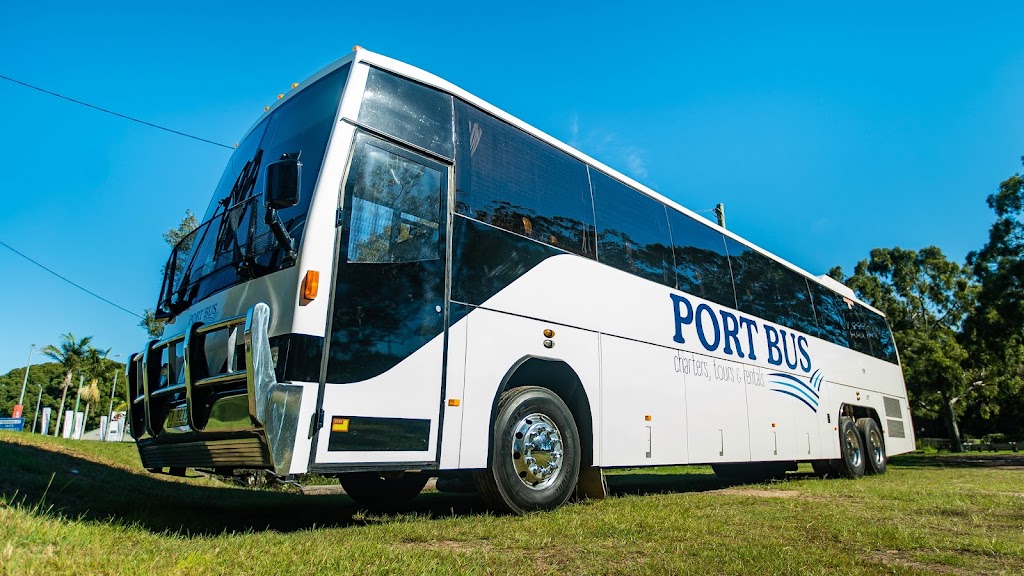 Port Bus Charters, Tours and Rentals Pty Ltd | 19 Orontes Close, Sancrox NSW 2446, Australia | Phone: (02) 6583 3330