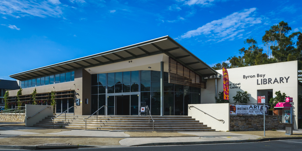 Byron Bay Library | library | Middleton St &, Lawson St, Byron Bay NSW 2481, Australia | 0266858540 OR +61 2 6685 8540