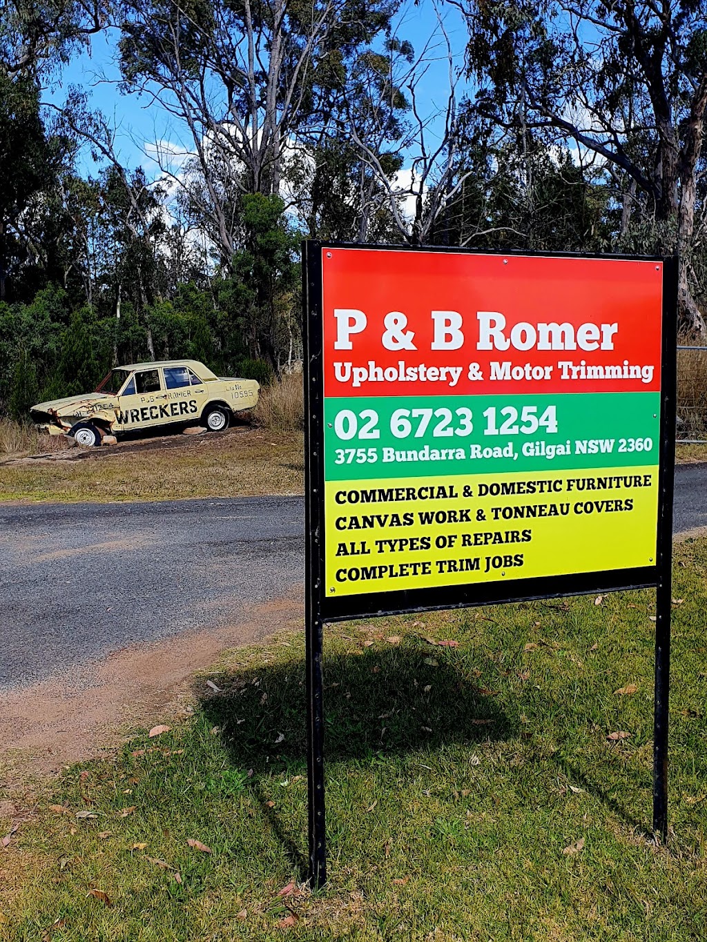 P & B Romer | car repair | 3755 Bundarra Rd, Gilgai NSW 2360, Australia | 0267231254 OR +61 2 6723 1254