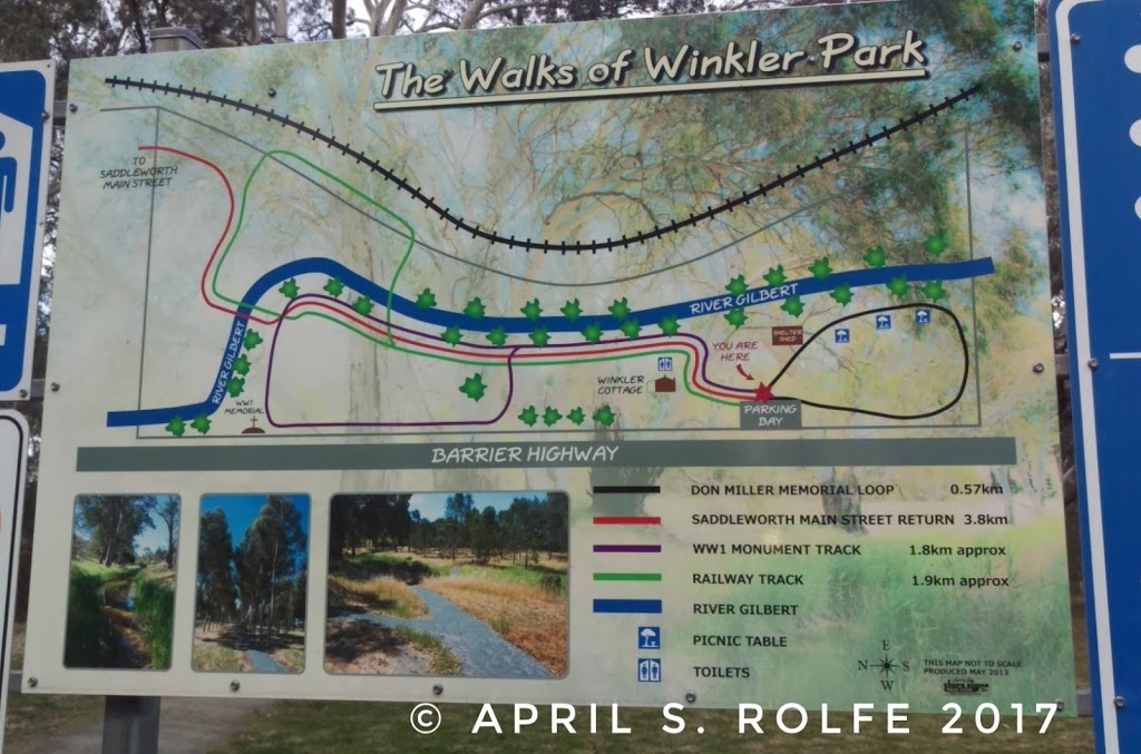 Winkler Reserve | park | 1568 Barrier Hwy, Saddleworth SA 5413, Australia