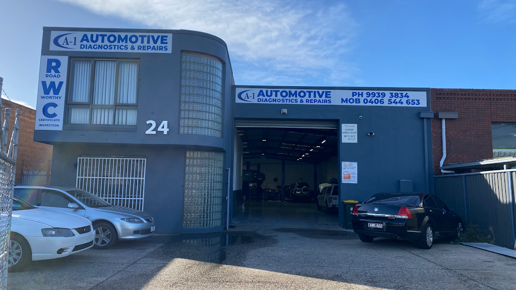 A1 Automotive Diagnostics & Repairs | 24 Mercier St, Coburg VIC 3058, Australia | Phone: (03) 9939 3834