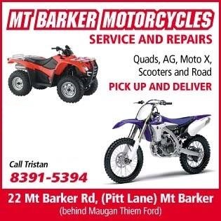 Mount Barker Motorcycles | car repair | 22 Mount Barker Rd, Totness SA 5250, Australia | 0883915394 OR +61 8 8391 5394