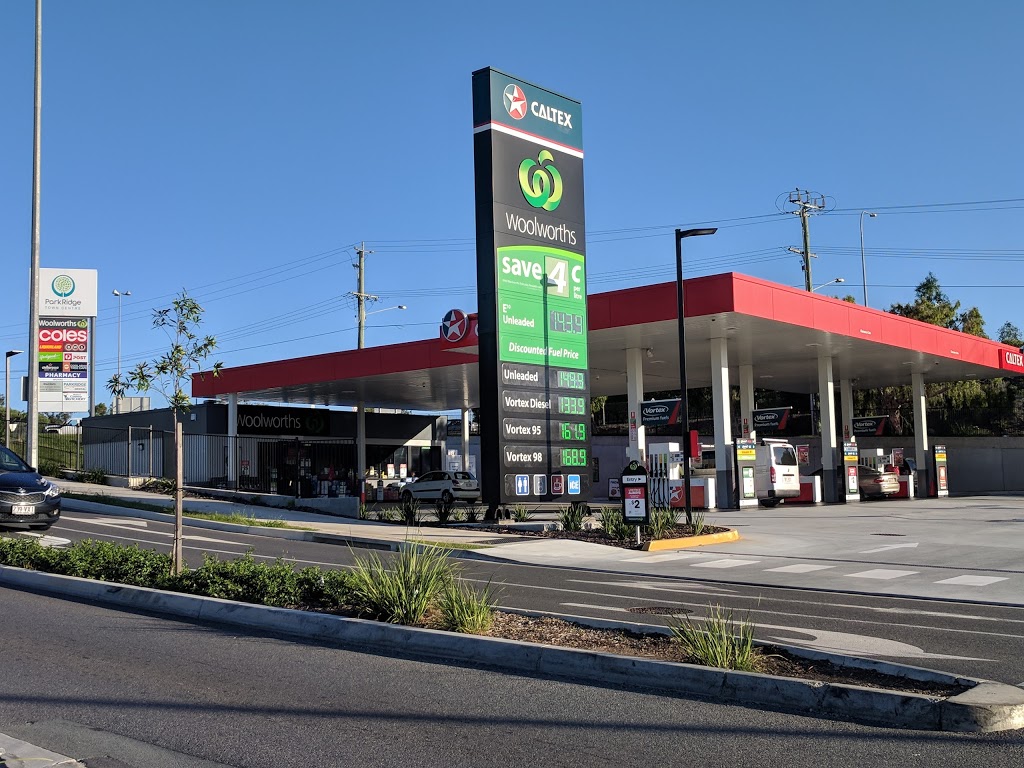 Woolworths Fuel | gas station | 12 Park Ridge Rd, Park Ridge QLD 4125, Australia | 0732970373 OR +61 7 3297 0373