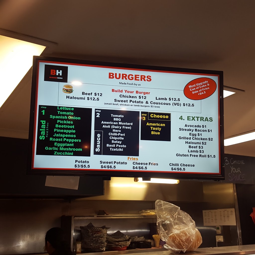 BurgerHero | restaurant | 31 Mort St, Braddon ACT 2612, Australia | 0421826895 OR +61 421 826 895