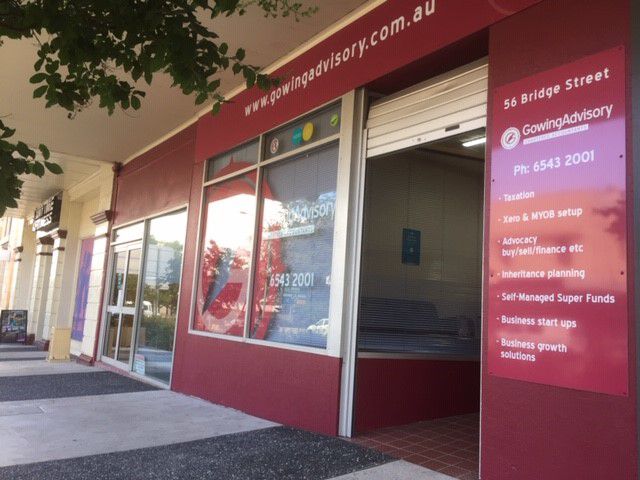 GowingAdvisory Upper Hunter Chartered Accountants | 56 Bridge St, Muswellbrook NSW 2333, Australia | Phone: (02) 6543 2001