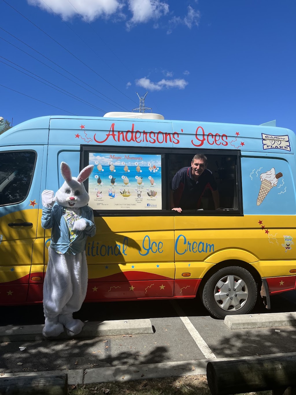 Andersons’ Ices - Ice Cream Van | Lexington Dr, Worongary QLD 4213, Australia | Phone: 0421 780 406