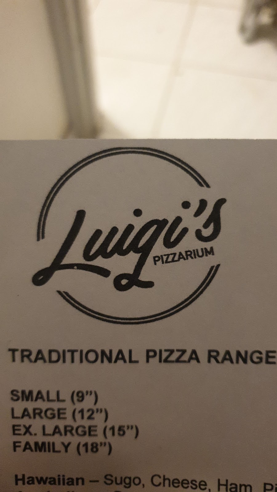 Luigi’s Pizzarium | 476 Tapleys Hill Rd, Fulham Gardens SA 5024, Australia | Phone: 0474 117 456