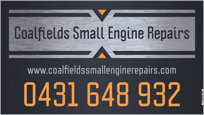 Coalfields Small Engine Repairs- Cessnock Mower Repairs | 23 Subiaco Ave, Cessnock NSW 2325, Australia | Phone: 0431 648 932