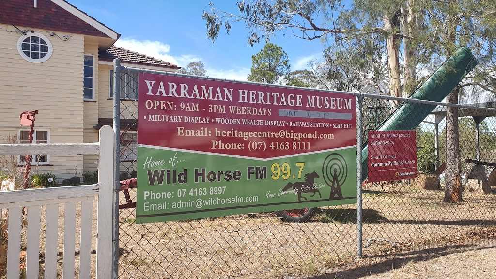 Yarraman Heritage Centre | tourist attraction | 26 Millar St, Yarraman QLD 4614, Australia | 0741638111 OR +61 7 4163 8111