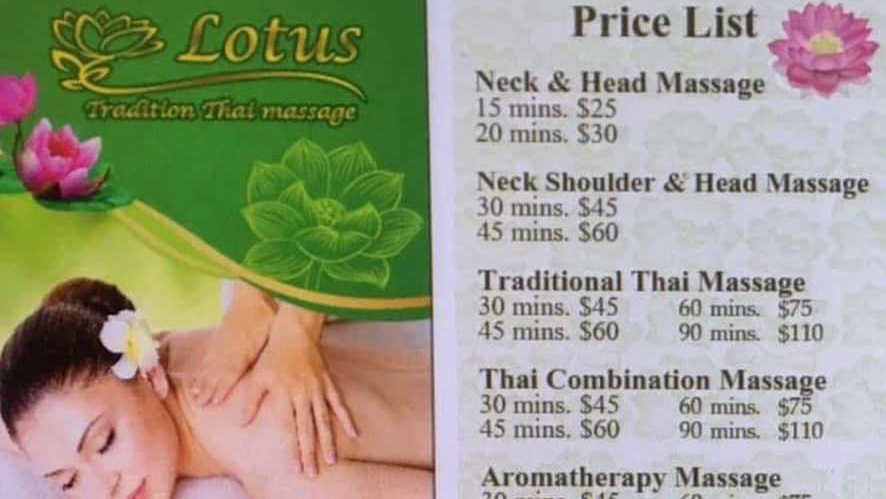 Lotus Traditional Thai Massage | Shop 7/1283 Point Nepean Rd, Rosebud VIC 3939, Australia | Phone: (03) 5986 1453