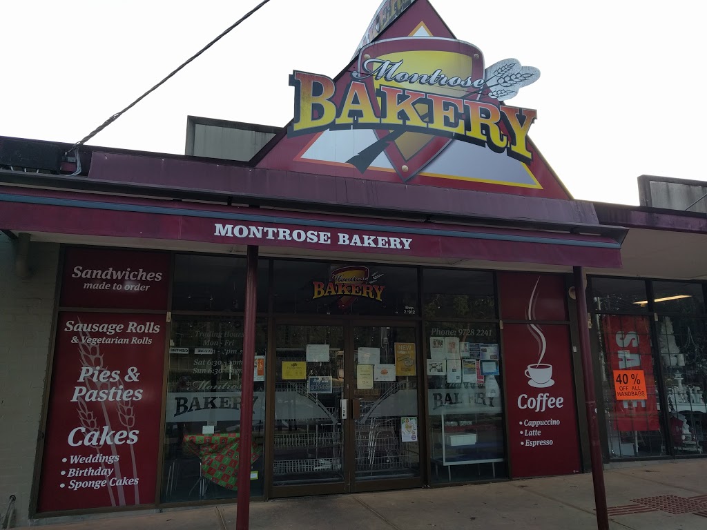 Montrose Bakery | bakery | 2/912 Mount Dandenong Tourist Rd, Montrose VIC 3765, Australia | 0397282241 OR +61 3 9728 2241
