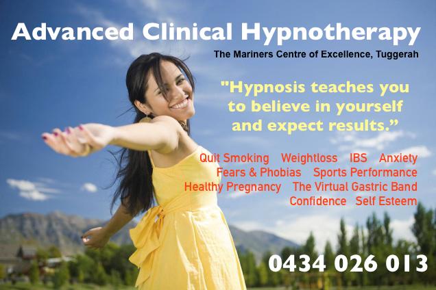 Advanced Clinical Hypnotherapy | health | Suite 504, Level 5/1 Bryant Dr, Tuggerah NSW 2259, Australia | 0434026013 OR +61 434 026 013