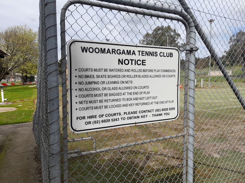 Woomargama Tennis Courts |  | 22 Dickson St, Woomargama NSW 2644, Australia | 0260205259 OR +61 2 6020 5259