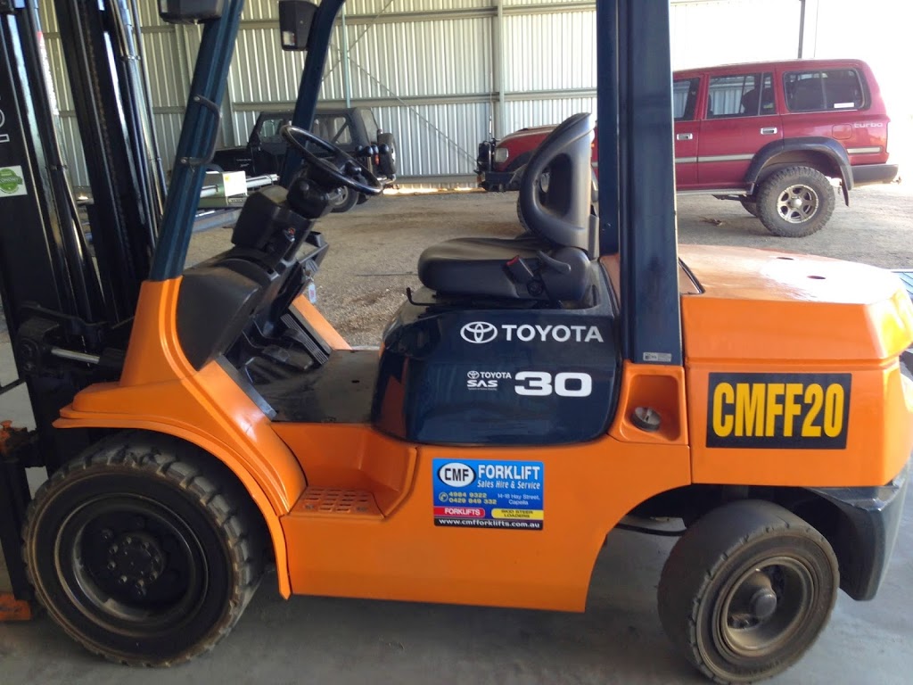 CMF Forklifts | 14/18 Hay St, Capella QLD 4723, Australia | Phone: (07) 4984 9322