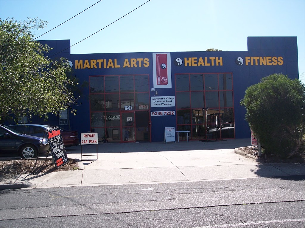 International College of Martial Arts and Natural Therapies | 190 Roberts Rd, Airport West VIC 3042, Australia | Phone: (03) 9336 7222