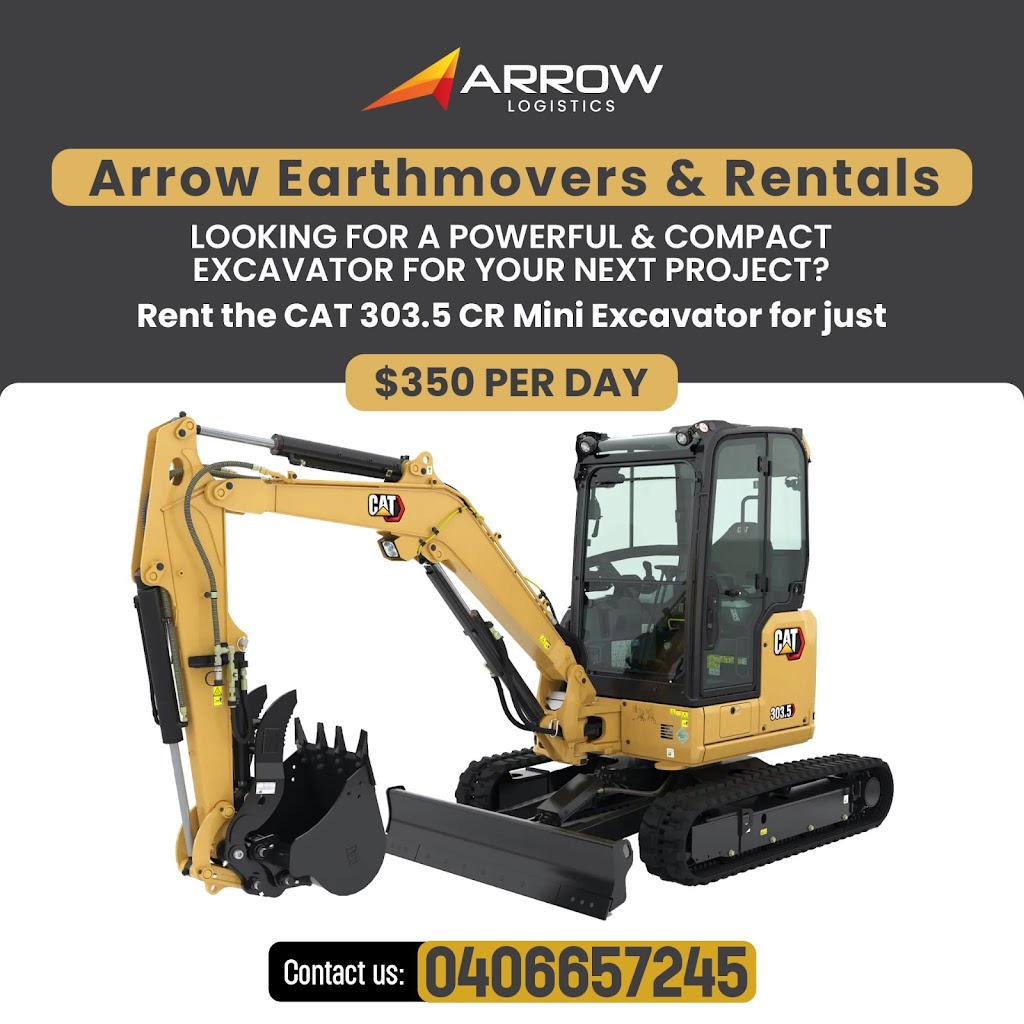 Arrow earthmovers and rentals | 1019 Brisbane Valley Highway, Fairney View QLD 4306, Australia | Phone: 0406 657 245