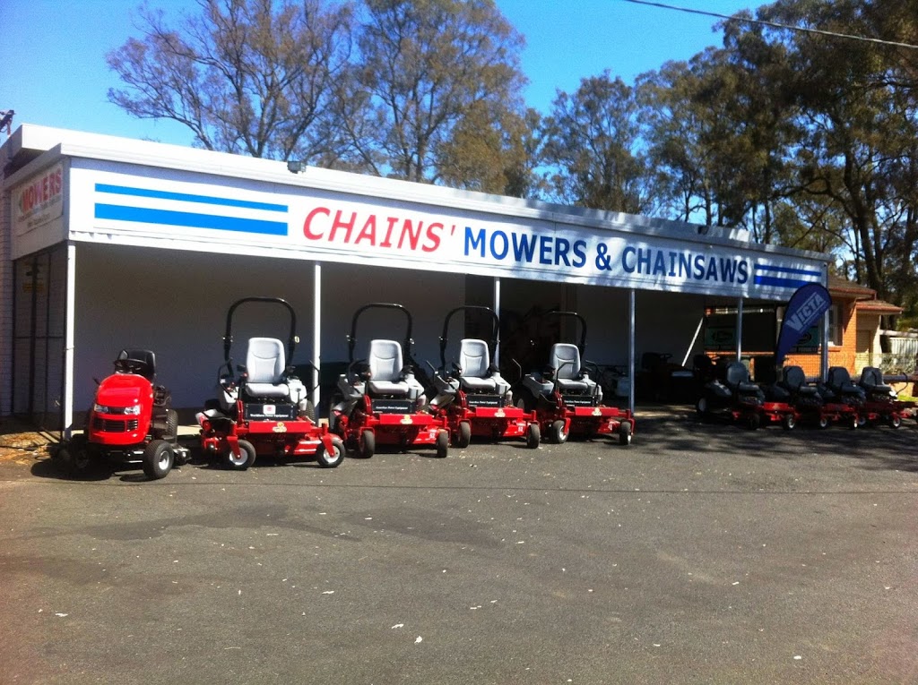 Chains Mowers & Chainsaws | store | 1586 Windsor Rd, Vineyard NSW 2765, Australia | 0296279999 OR +61 2 9627 9999