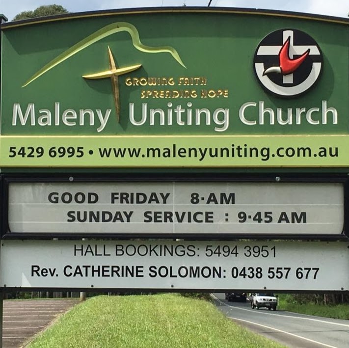Maleny Uniting Church | church | 1284-1290 Landsborough Maleny Rd, Maleny QLD 4552, Australia | 0754296995 OR +61 7 5429 6995