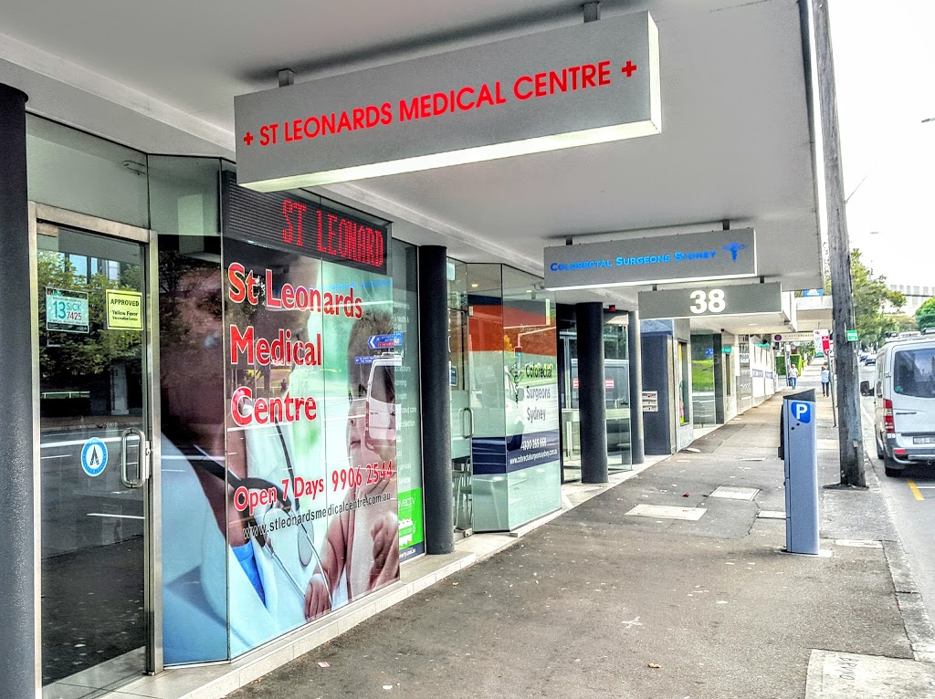 St Leonards Medical Centre | 38 Pacific Hwy, St Leonards NSW 2065, Australia | Phone: (02) 9906 2544