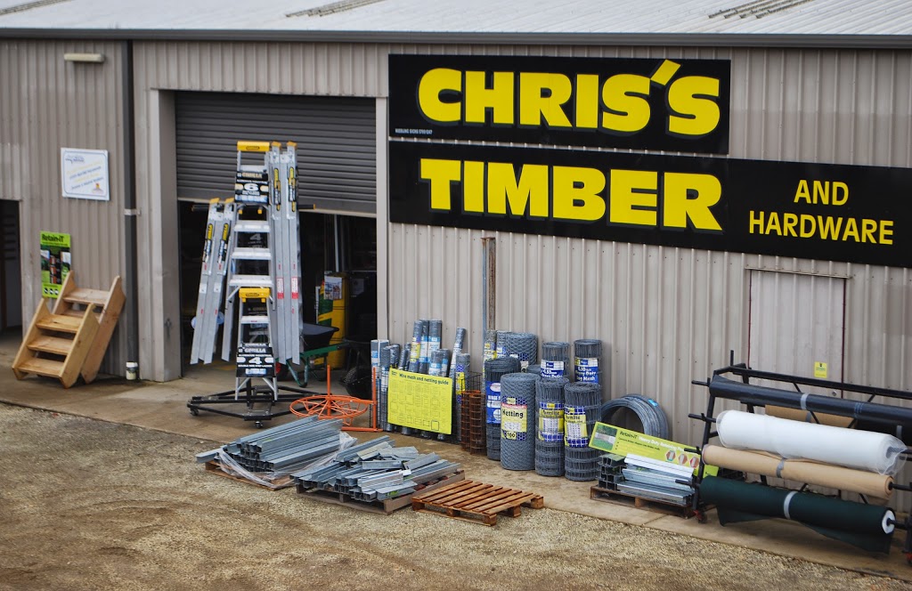Chriss Timber & Hardware | hardware store | 80 Emily St, (or @ gate 2 via hanna st), Seymour VIC 3660, Australia | 0357992786 OR +61 3 5799 2786