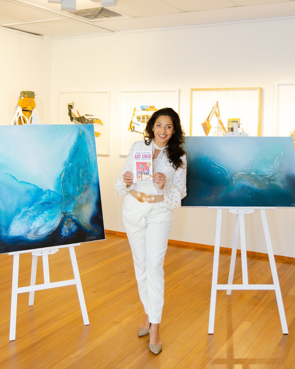 CONTEMPORARY OCEAN ART FOR LIFE & HOME | ZAHRINA GALLERY | 114 Kameruka Rd, Northbridge NSW 2063, Australia | Phone: 0413 338 826