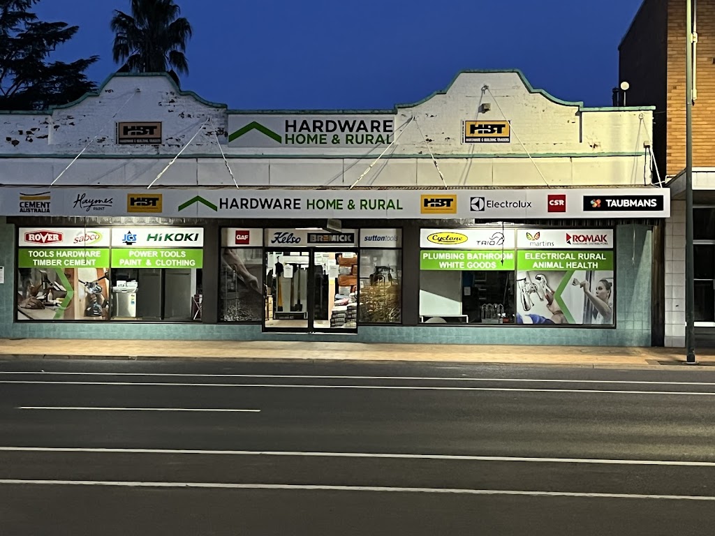 Hardware Home & Rural | hardware store | 158 Percy St, Wellington NSW 2820, Australia | 0268452255 OR +61 2 6845 2255