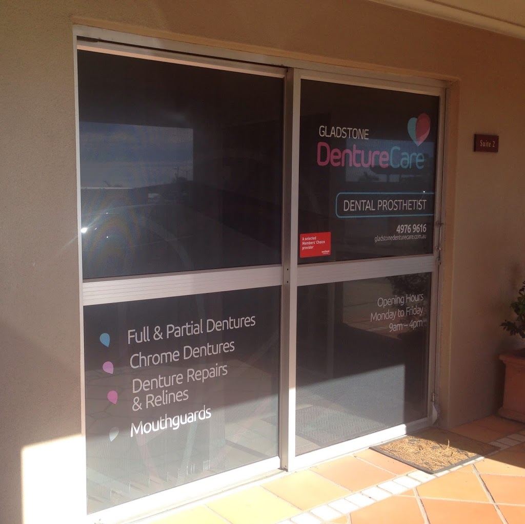 Gladstone Denture Care | Shop1/27 Scenery St, West Gladstone QLD 4680, Australia | Phone: (07) 4976 9616