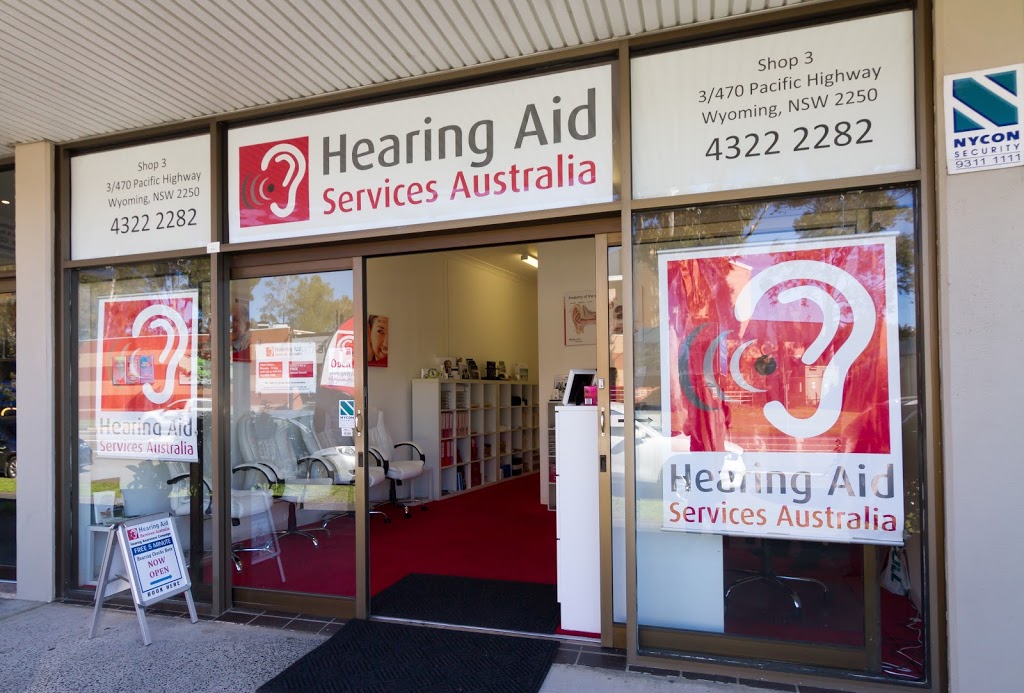 Hearing Aid Services Australia | 3/470 Pacific Hwy, Wyoming NSW 2250, Australia | Phone: (02) 4322 2282