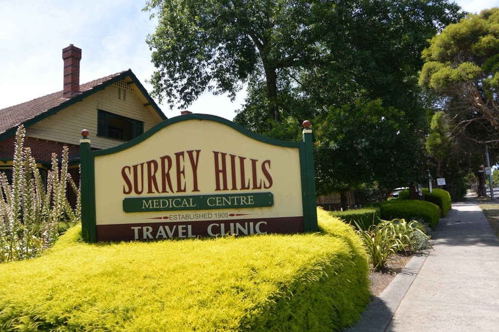 Surrey Hills Medical Centre | hospital | 174 Union Rd, Surrey Hills VIC 3127, Australia | 0398361366 OR +61 3 9836 1366