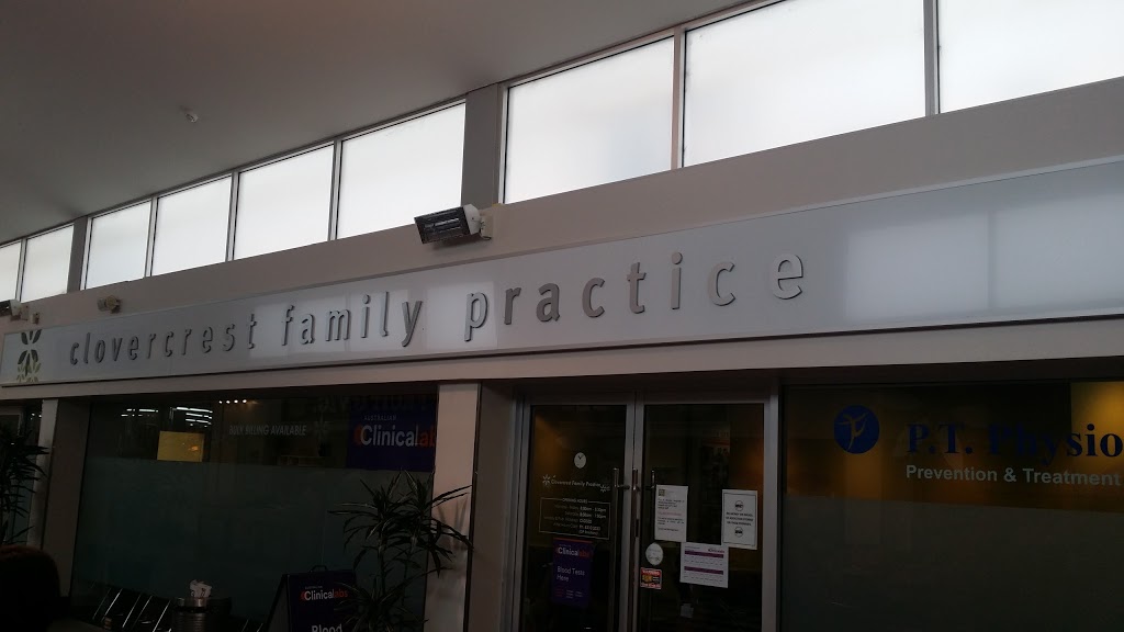 Clovercrest Family Practice | health | Clovercrest Village Shopping Centre, 12/429 Montague Rd, Modbury SA 5092, Australia | 0882648387 OR +61 8 8264 8387